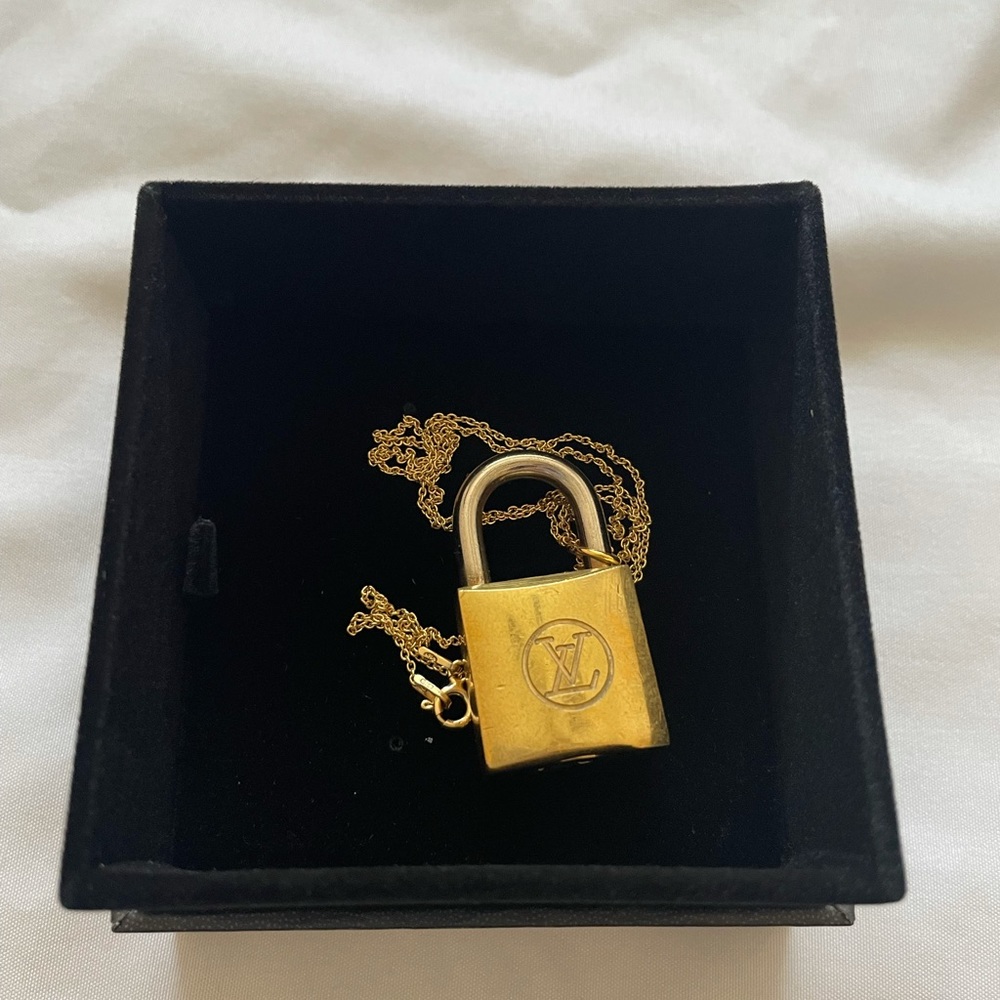 Louis Vuitton Lock Necklace